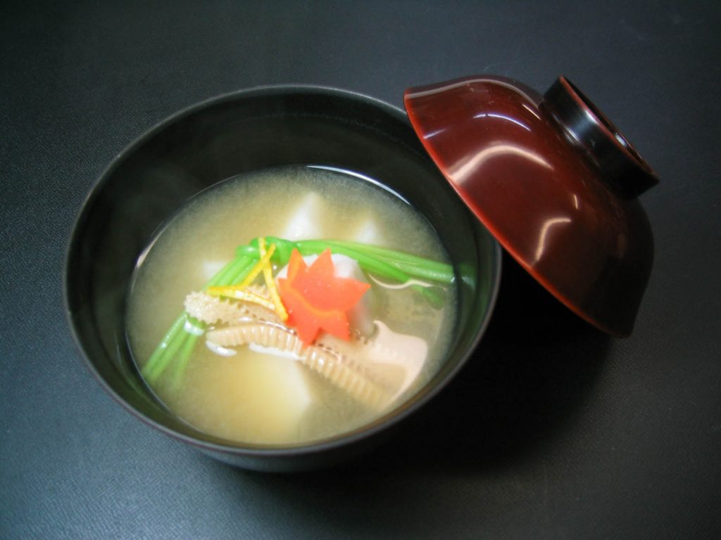 子芋の味噌汁